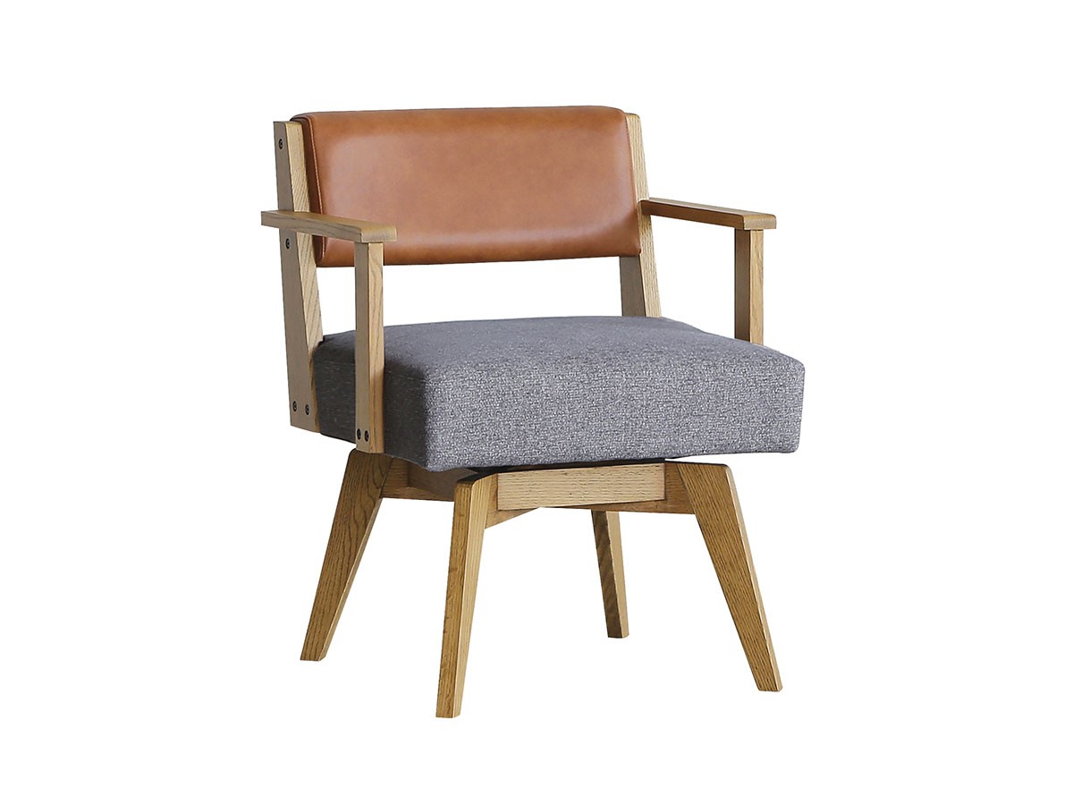 Easy Life CAIN CHAIR / イージーライフ カイン 回転チェア 肘付