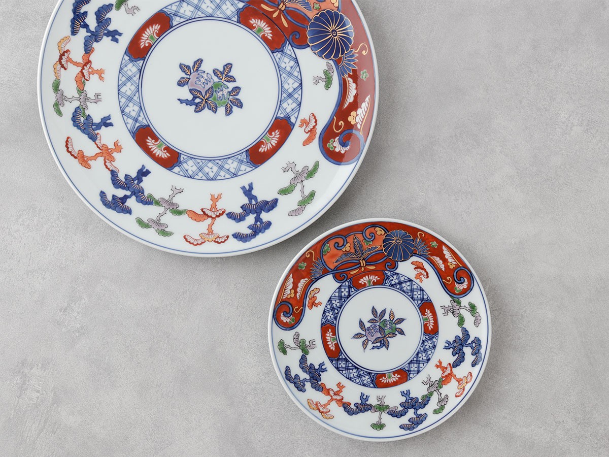 源右衛門窯 古伊万里風松絵 皿 / げんえもんがま 古伊万里風松絵 皿