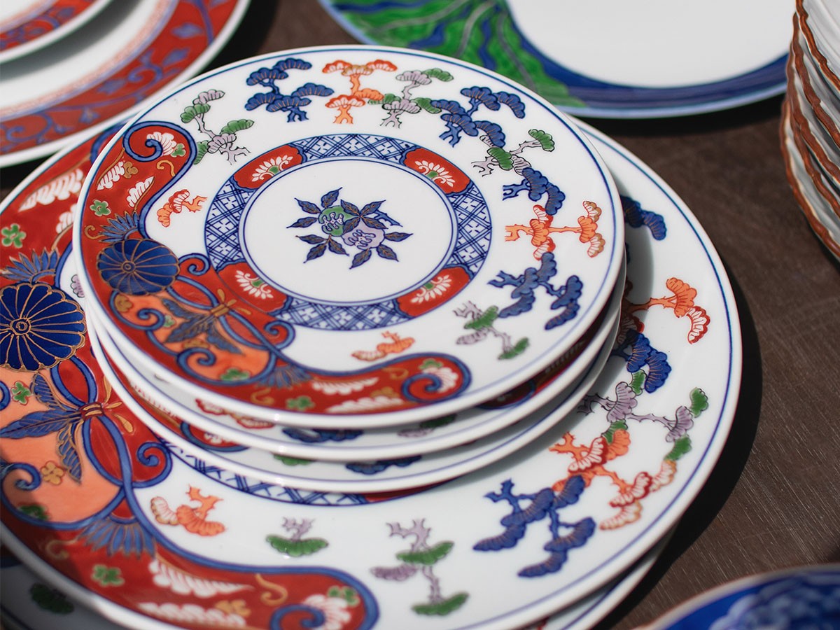 源右衛門窯 古伊万里風松絵 皿 / げんえもんがま 古伊万里風松絵 皿