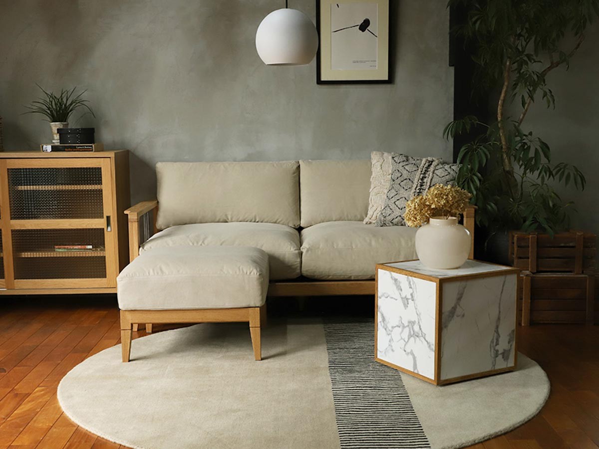 a.depeche solo ottoman fabric / アデペシュ ソロ オットマン