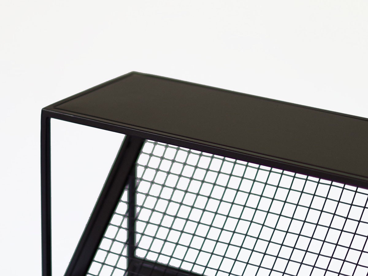 LIFE FURNITURE IRON DISPLAY MAGAZINE RACK / ライフファニチャー