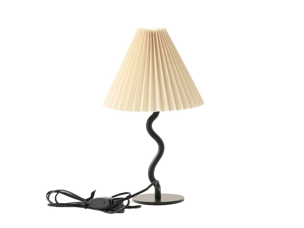 JOURNAL STANDARD FURNITURE WAVY TABLE LAMP / ジャーナル