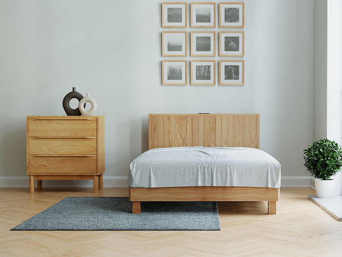 InRoom NORNA BED / インルーム ノアナ ベッドフレーム - インテリア