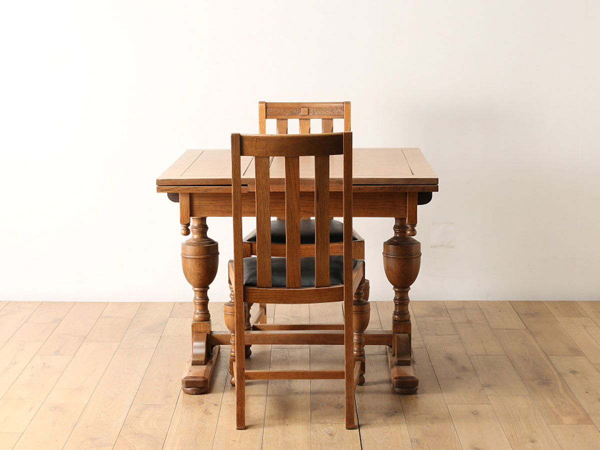 Lloyd's Antiques Real Antique Draw Leaf Table / ロイズ