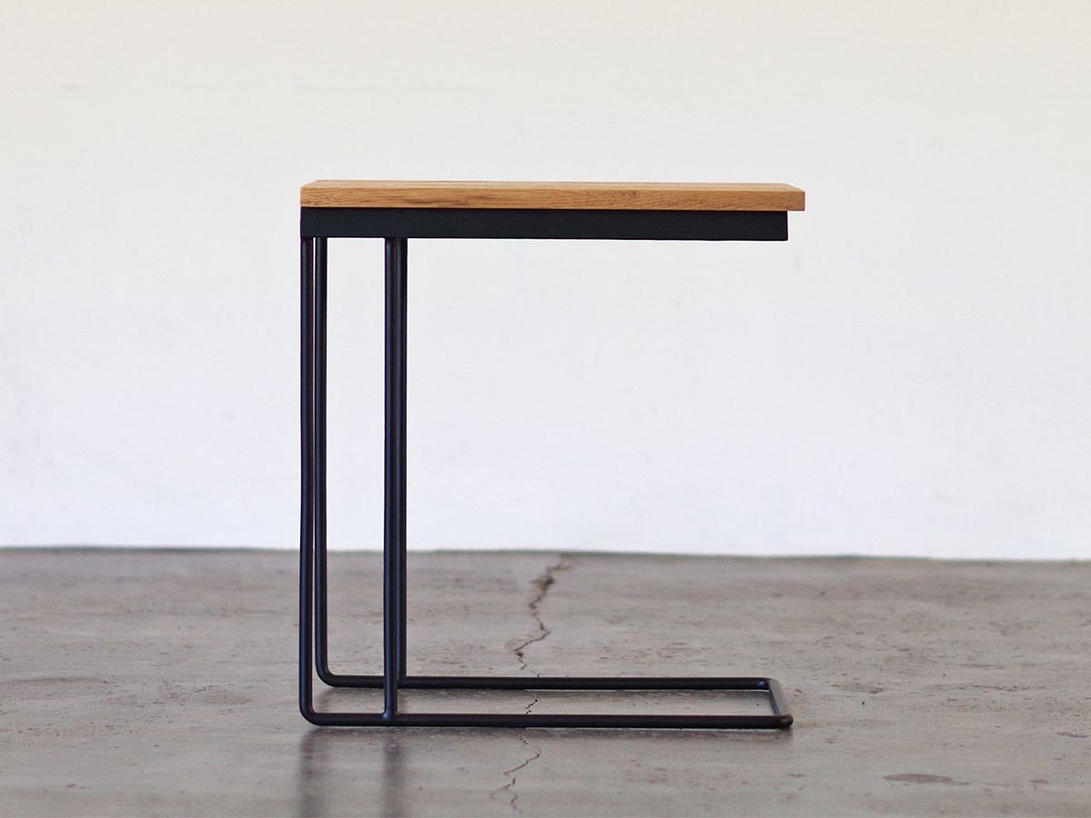 LIFE FURNITURE U OAK SIDE TABLE / ライフファニチャー U オーク