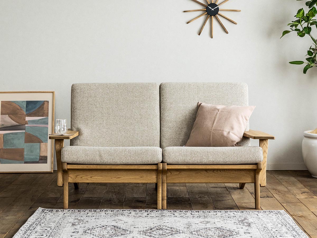 HIROMA II SOFAクラッシュゲート 2人掛けソファ