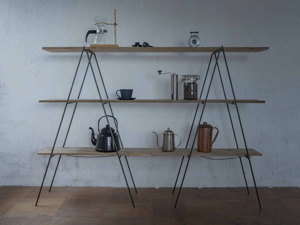 SIKAKU HASHIGO RACK 3 / シカク ハシゴラック 3 - インテリア・家具