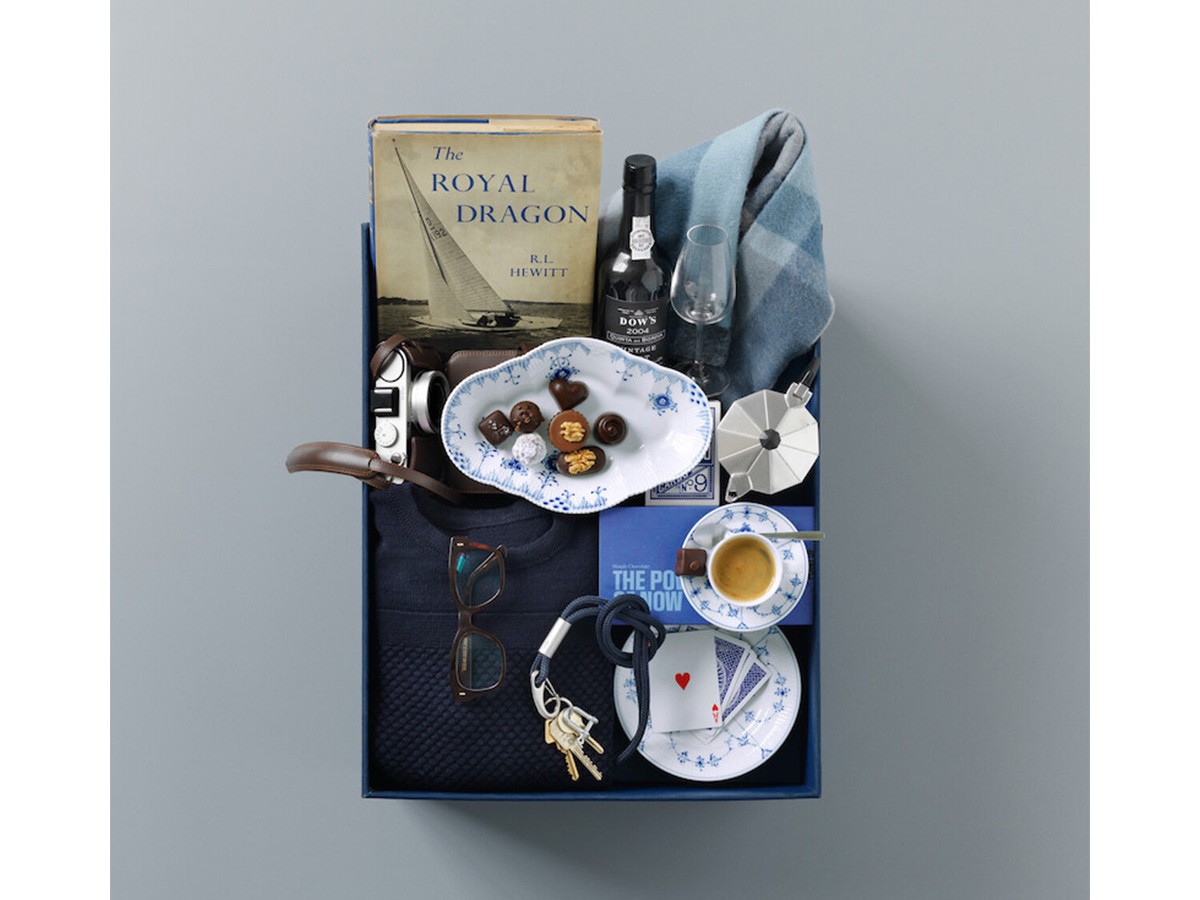 Royal Copenhagen Blue Fluted Plain Plate 17 / ロイヤル