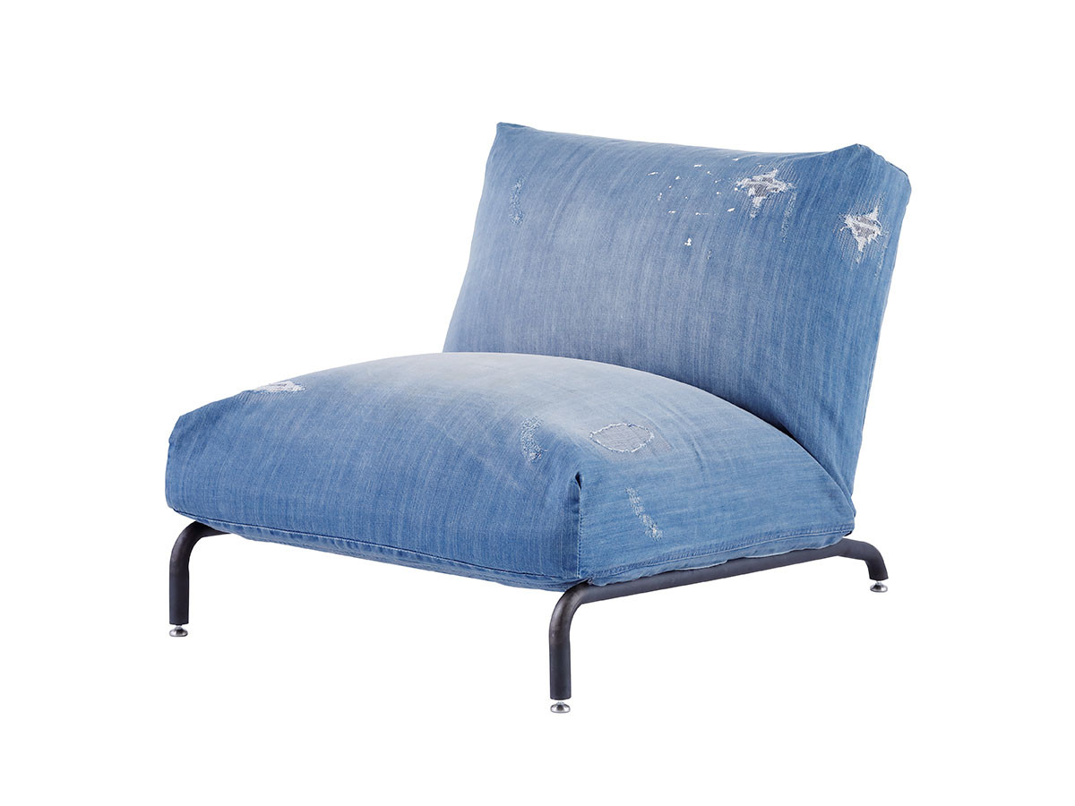 JOURNAL STANDARD FURNITURE RODEZ CHAIR Damage DENIM 1P
