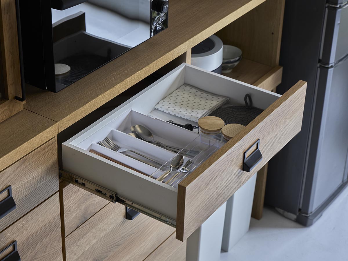 CRASH GATE NIPPONAIR キッチンボード食器棚ウォールナット