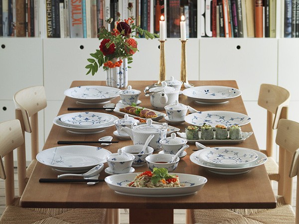 Royal Copenhagen Blue Palmette Plate 26 / ロイヤル コペンハーゲン