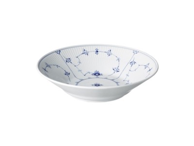 Royal Copenhagen Blue Fluted Plain Deep Plate 24 / ロイヤル