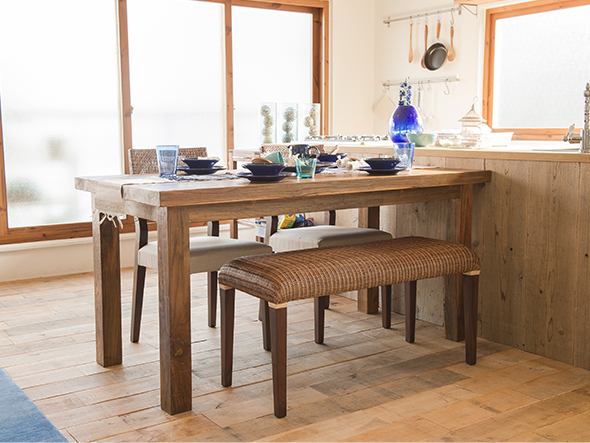 KAJA CHISTA Old Teak Dining Table / カジャ チスタ オールドチーク