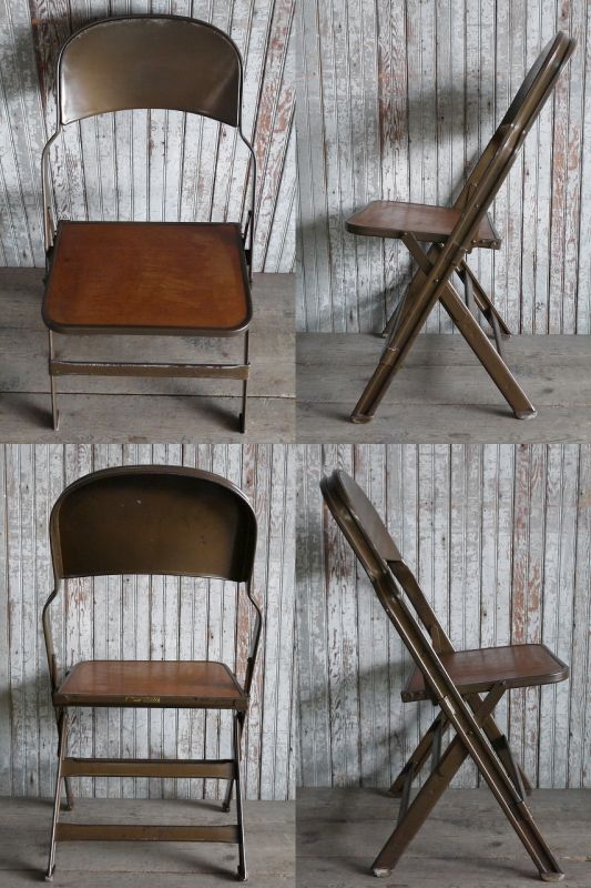 アンティーク CLARIN社製 フォールディングチェア - STAGE ANTIQUE