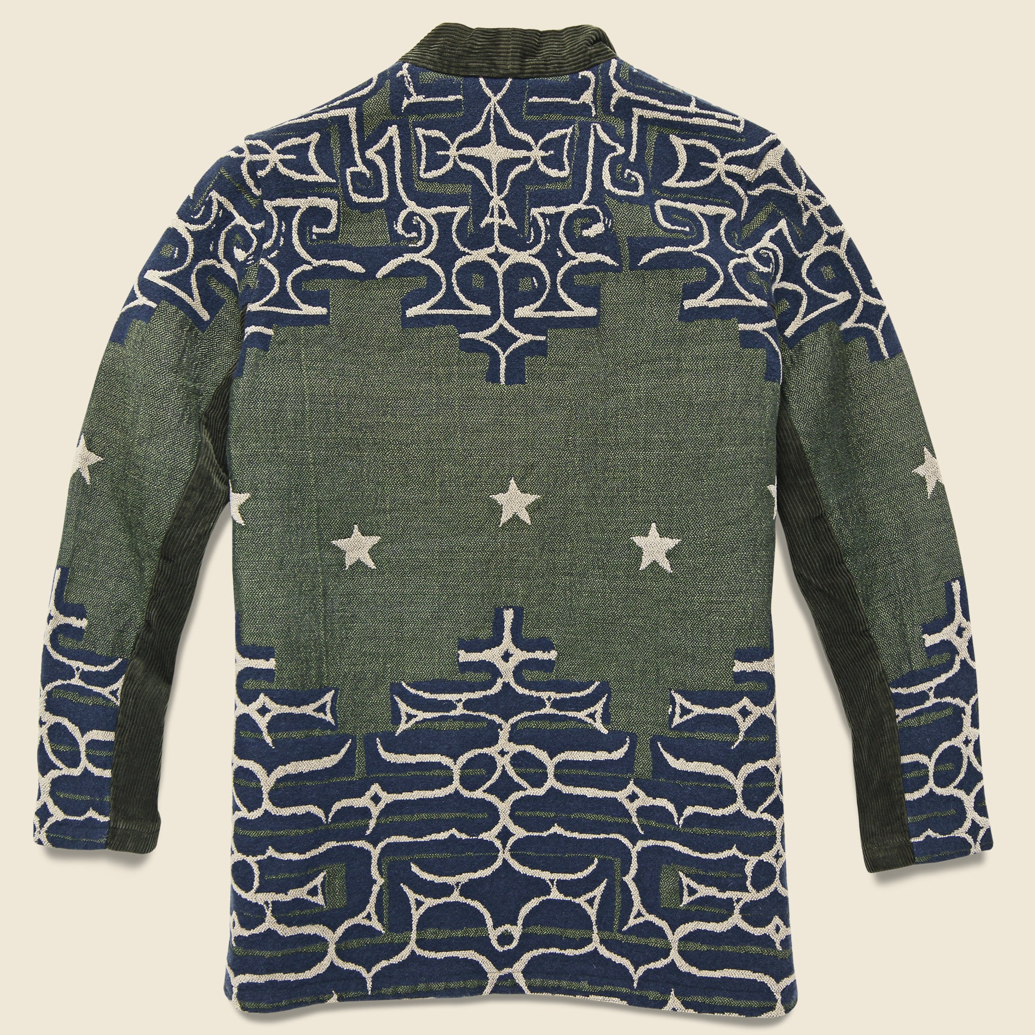 Ainu Betsy Ross Sha-Ka Jacket - Green