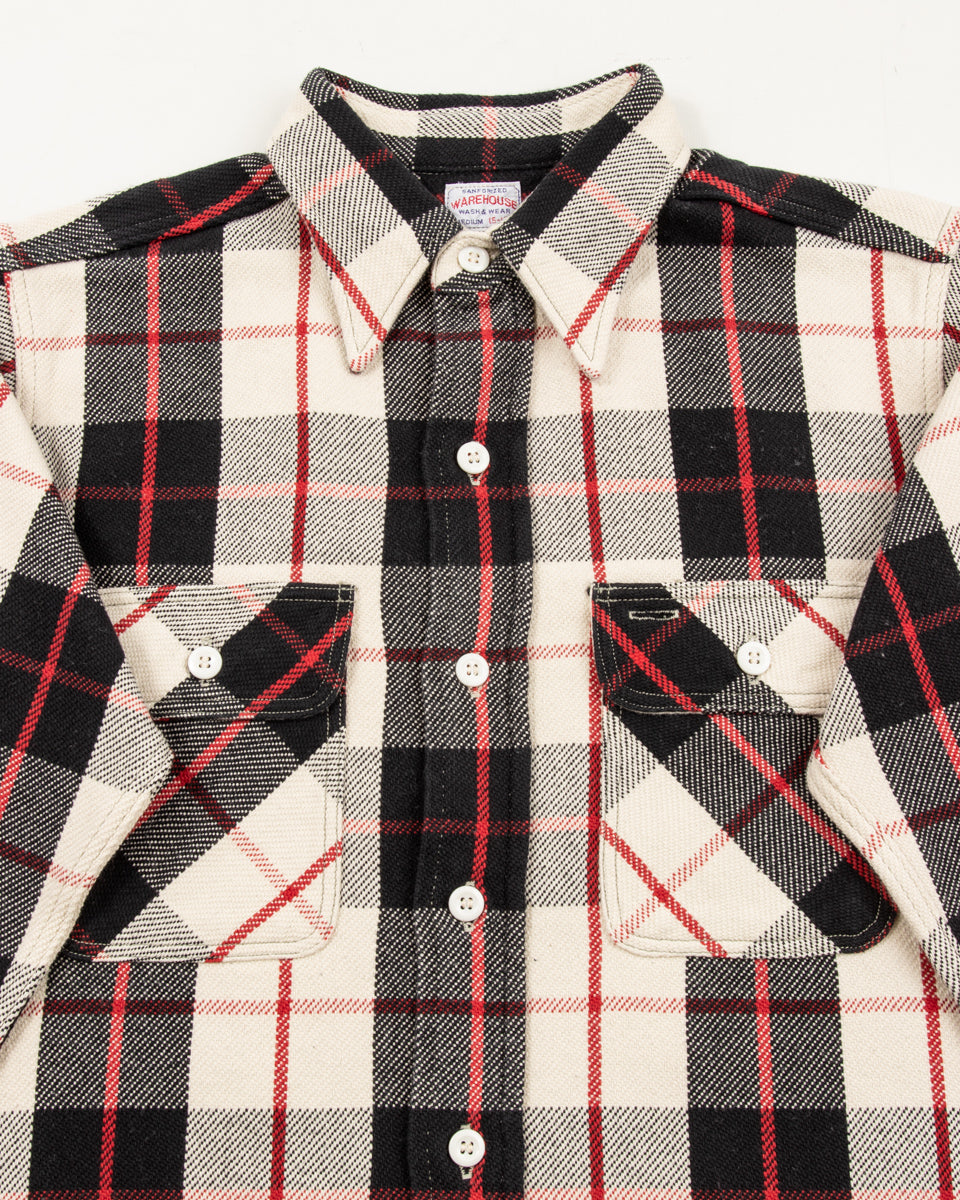 Warehouse Flannel Shirt (B) - Black O/W – Standard & Strange