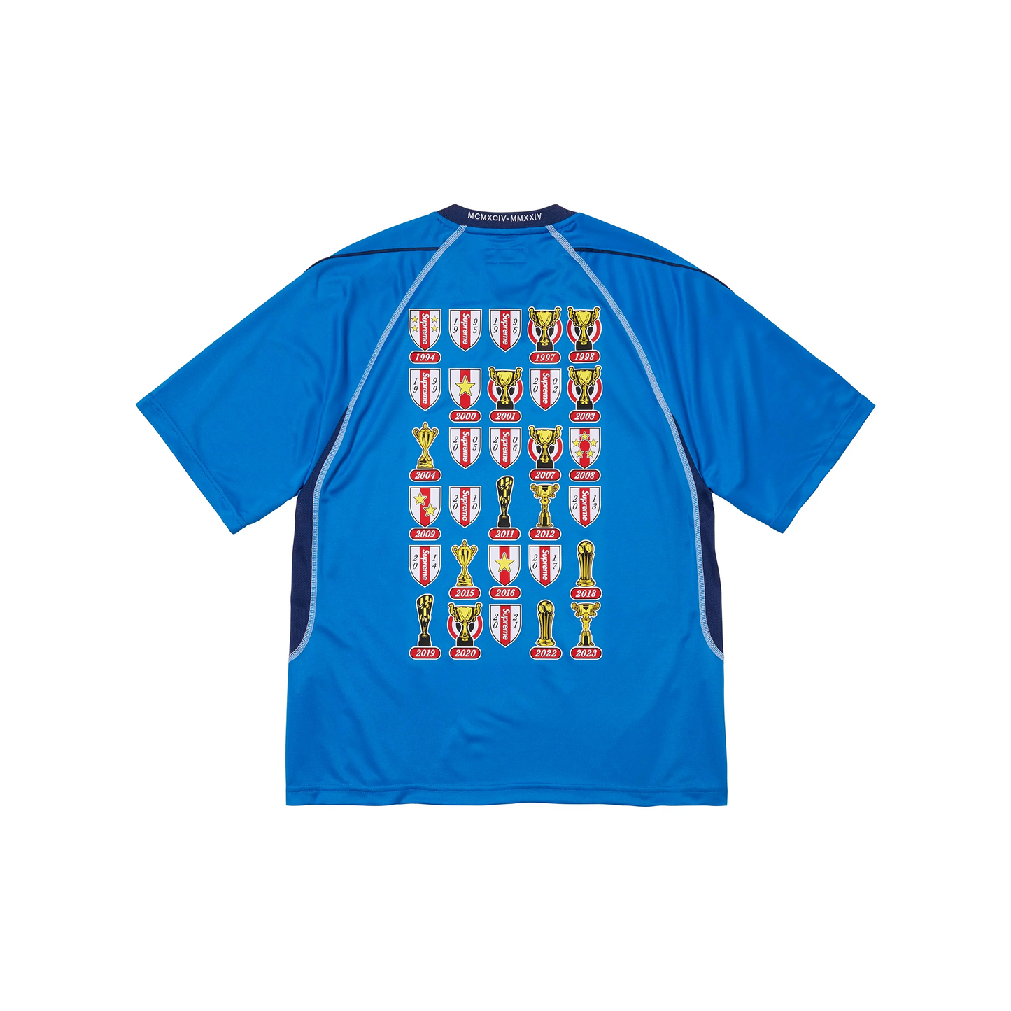 Supreme Jacquard Soccer Jersey Blue (SS24) – STEALPLUG KL