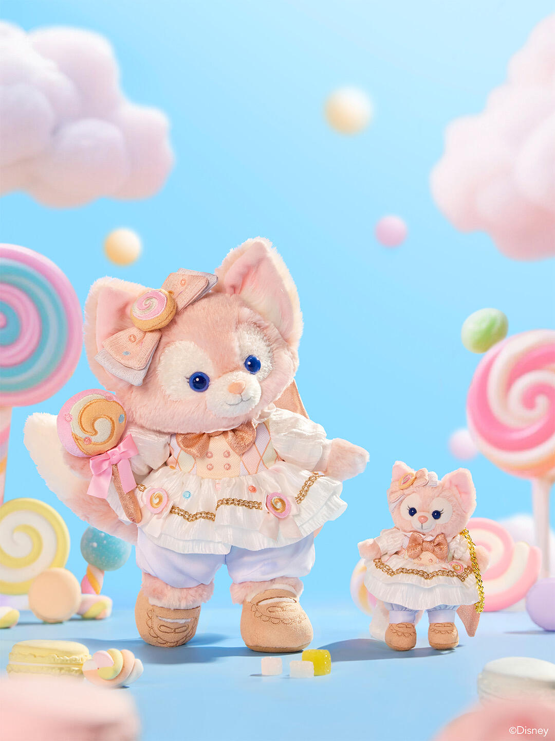 上海ディズニー リーナベル クリスマスMサイズ お顔厳選 上海