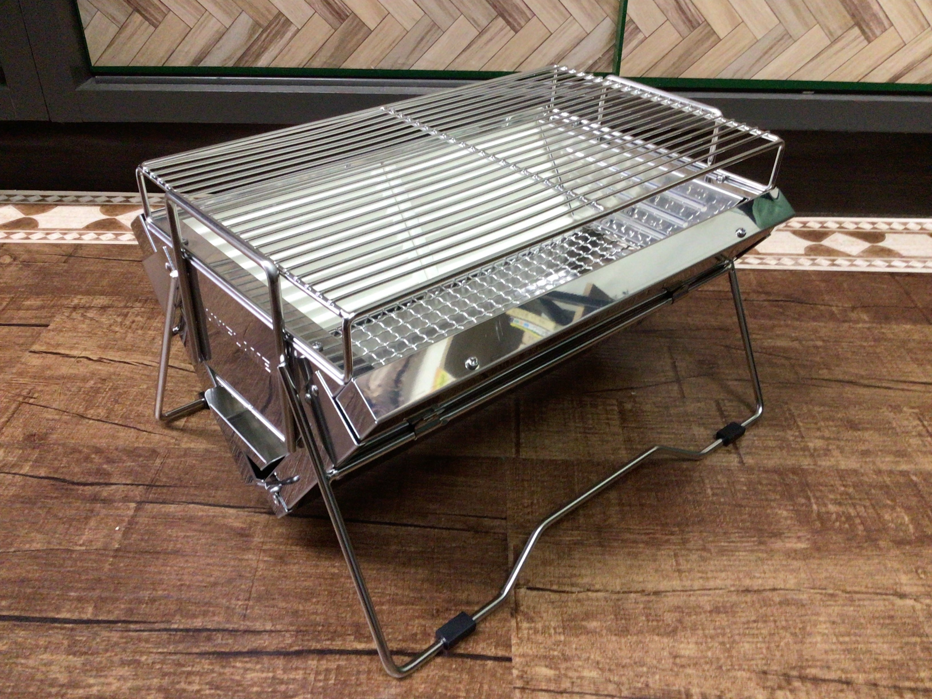 ユニセラtg-iiiロング+あぶり台＆網、ブリッジ、サイドトレー、UF