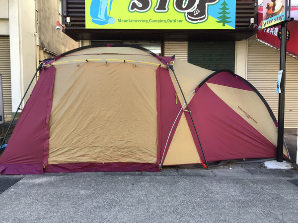 ラウンドスクリーン 2 ルームハウス用フライシート バーガンディ