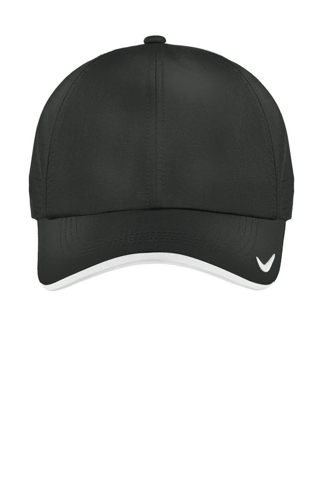 NKFB6445 Nike Perforated Dri Fit Hat at Stitch Logo