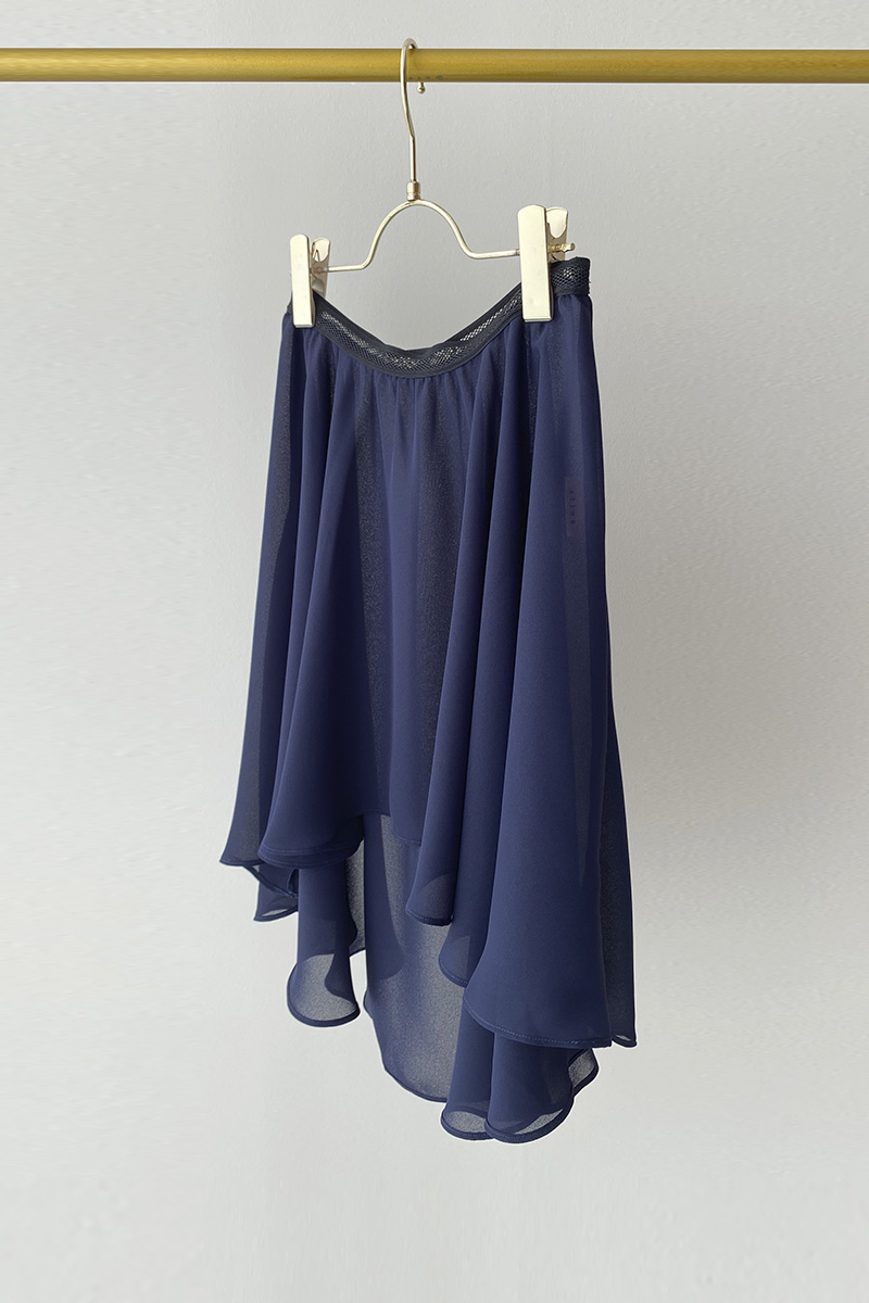 stina / pull-on skirt / dark navy
