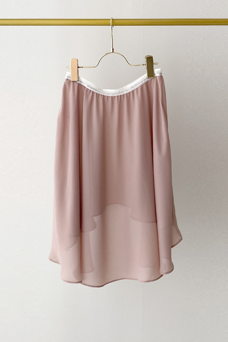 stina / pull-on skirt / dusty pink
