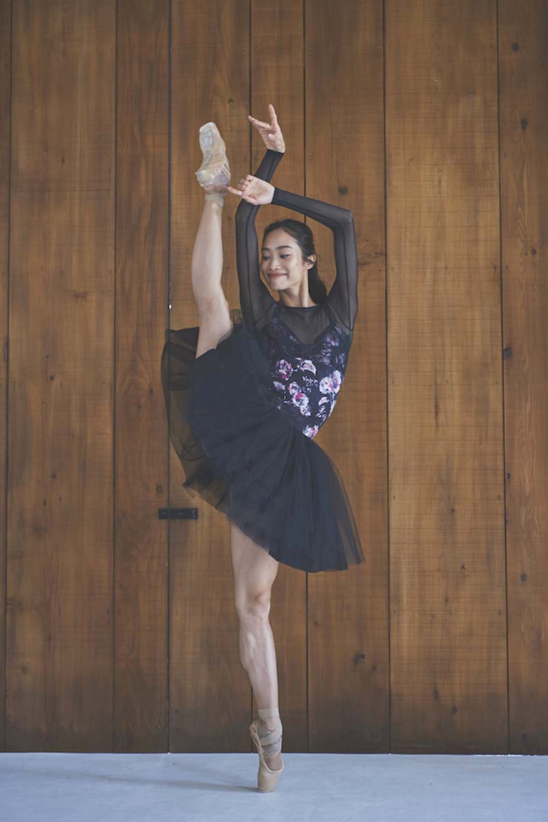 stina / type L long ribbon / appreciation black