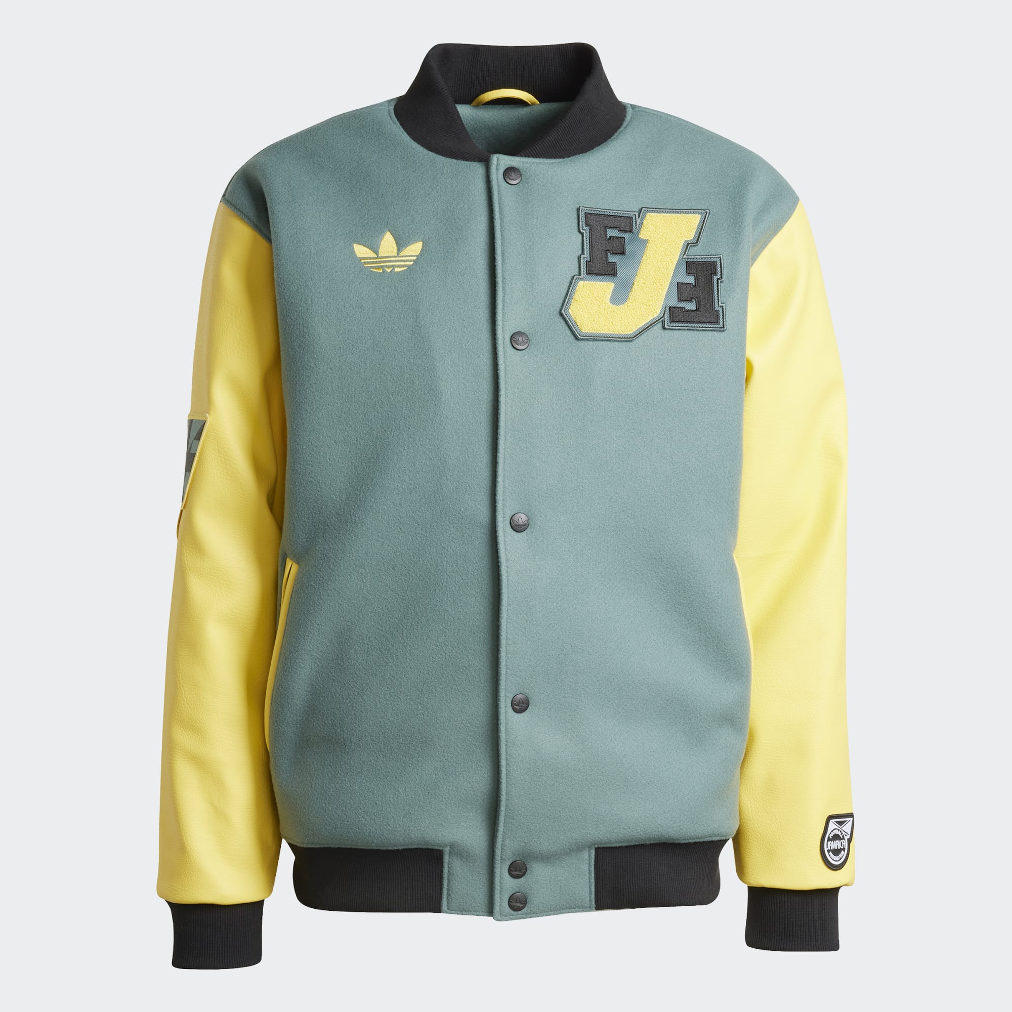 adidas Jamaica Football Federation Soccer Varsity Jacket