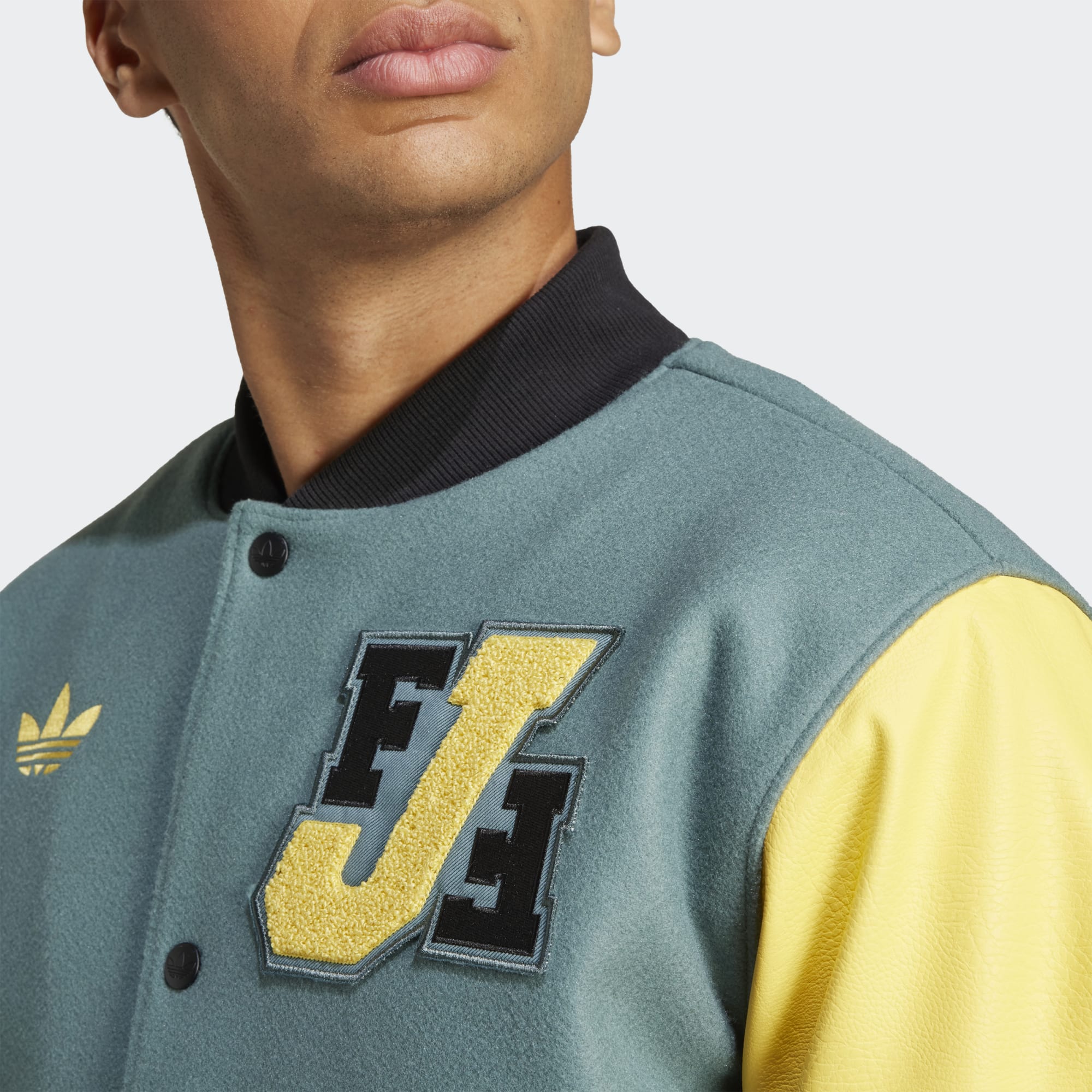 adidas Jamaica Football Federation Soccer Varsity Jacket