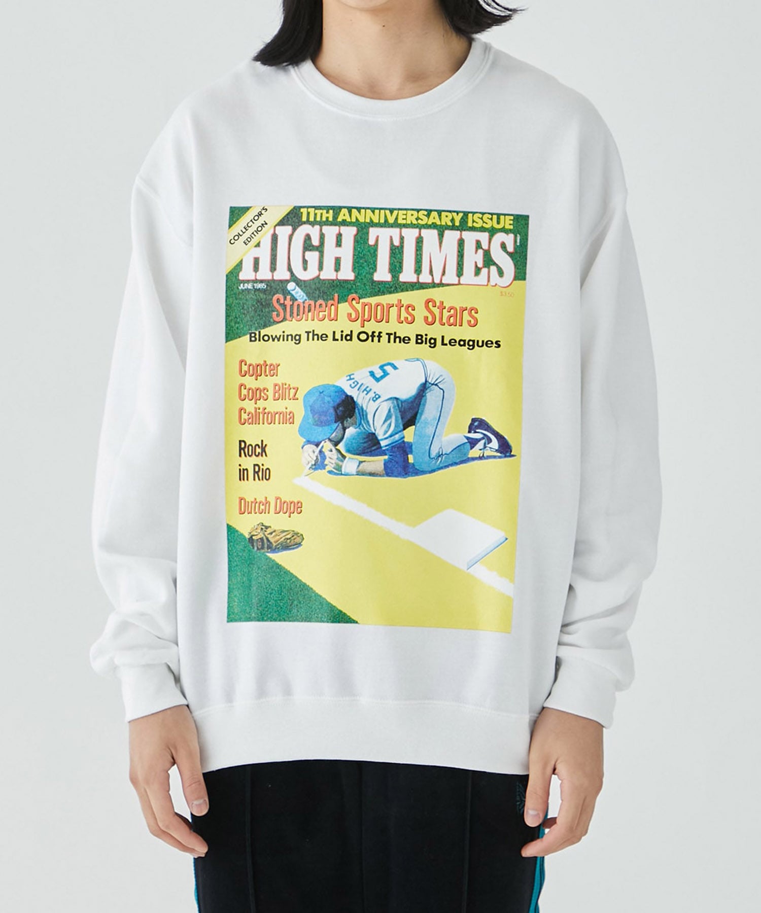 HIGH TIMES プリントスウェット HIGH TIMES プリントスウェット