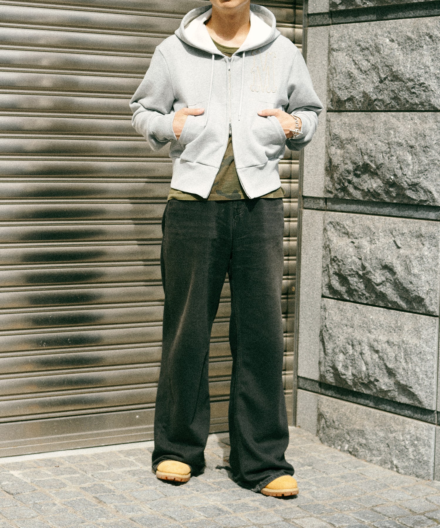 MASU MASU23ss スパンコールフーディ 23SS DISCO hoodieスパンコールス