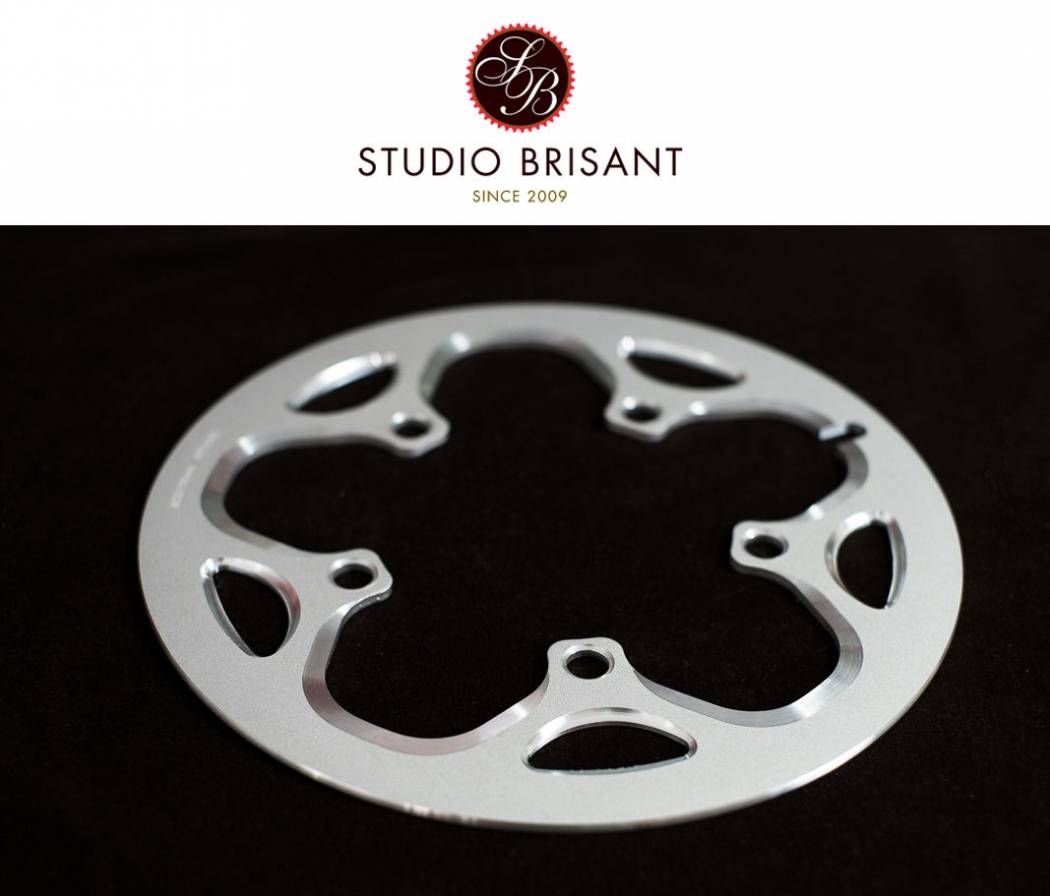 Kettenschutzring 46Z Rock Ring in CNC Alu LK110 | Studio Brisant