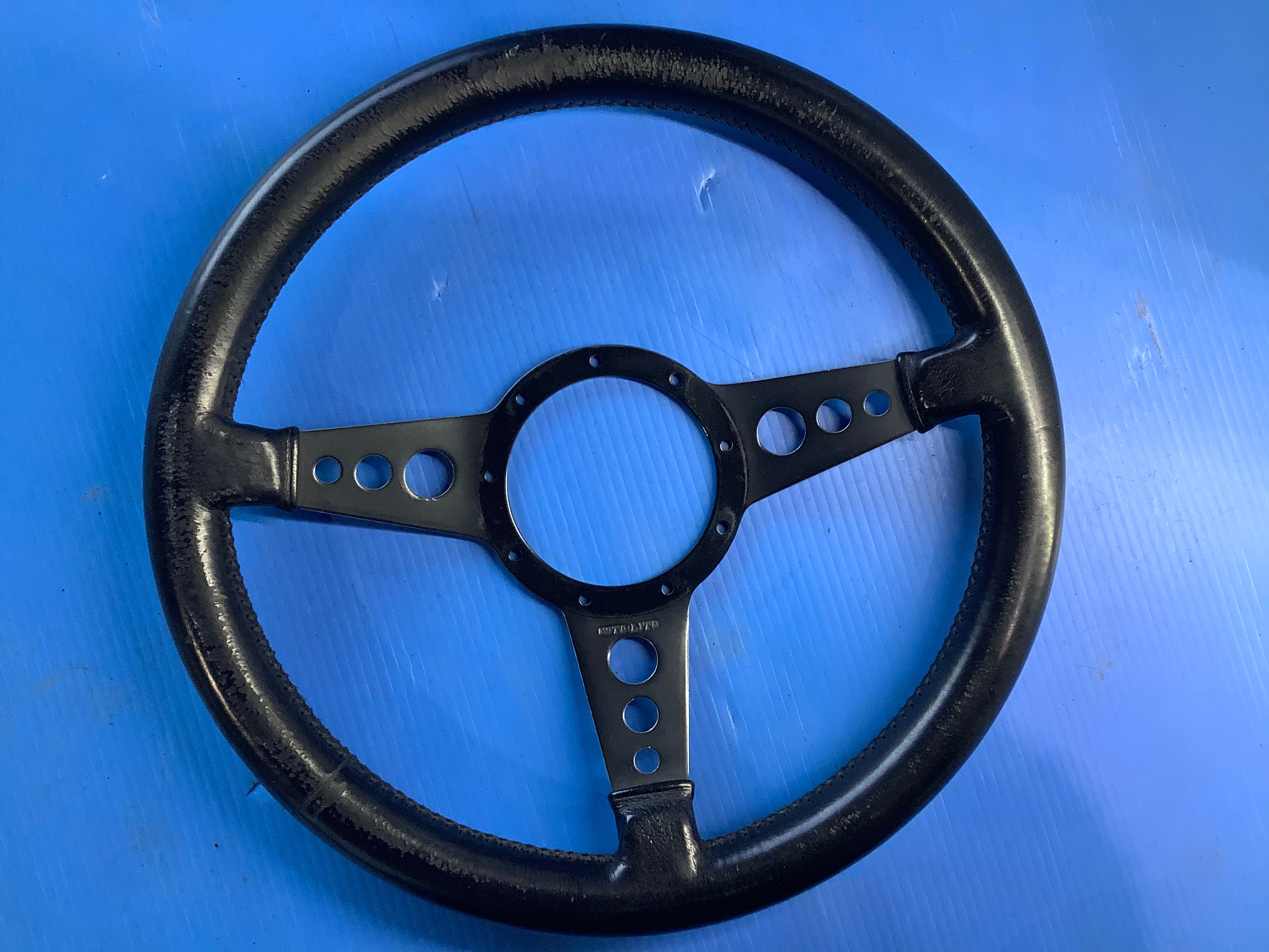 モトリタステアリング。35パイストレート。