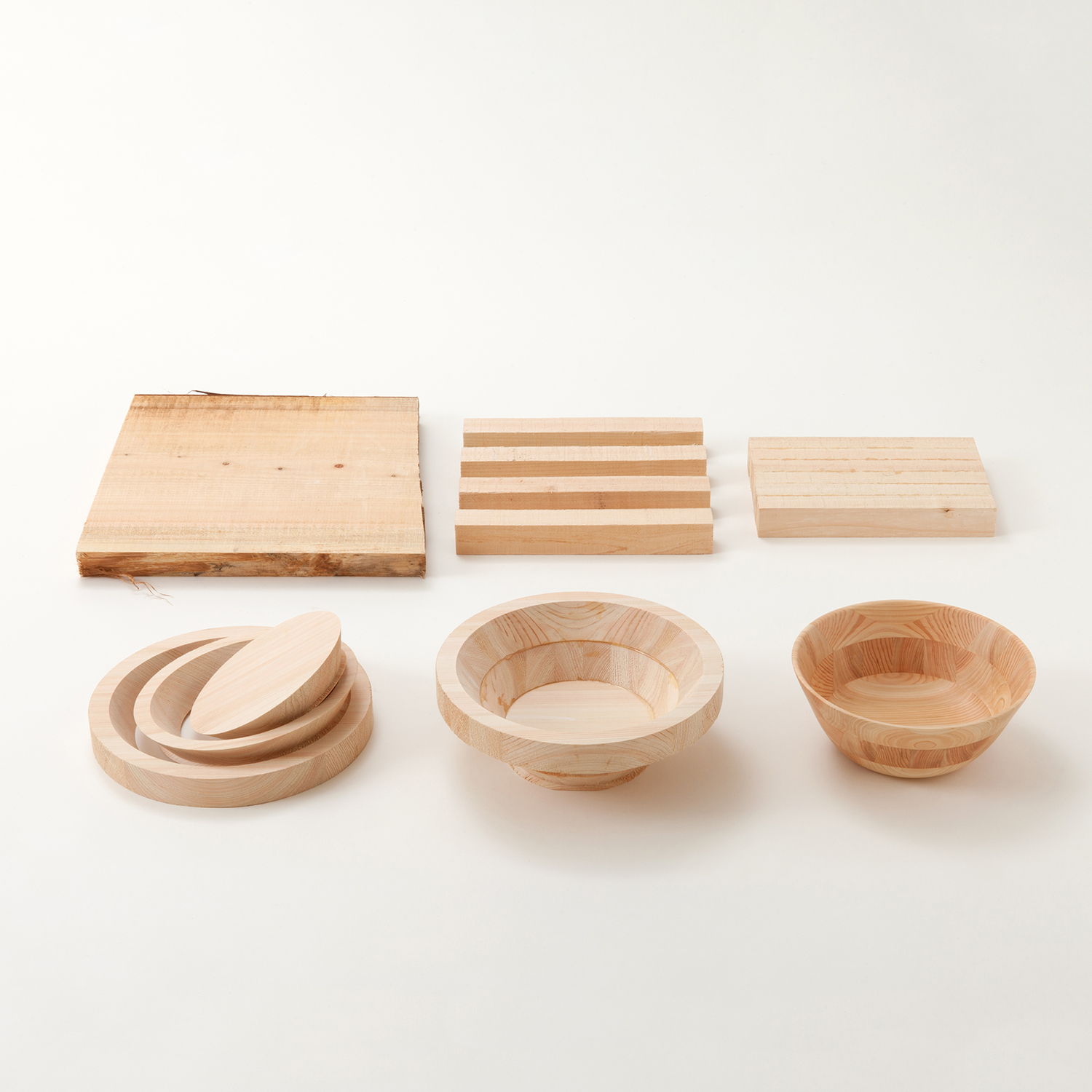 La Luz/ひきよせ 3段 L ボウルL -陽の光も通すほど、薄くて繊細な