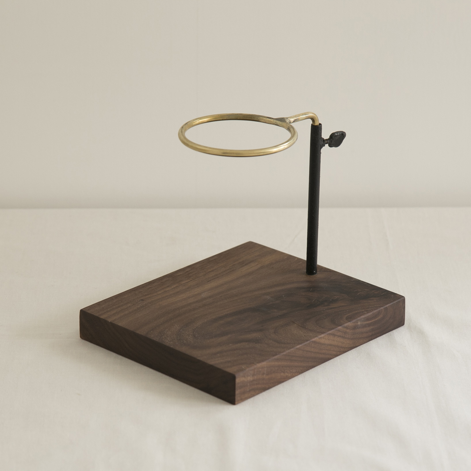 枯白/KOKU/コーヒードリップスタンド ウォールナット -アンティークの