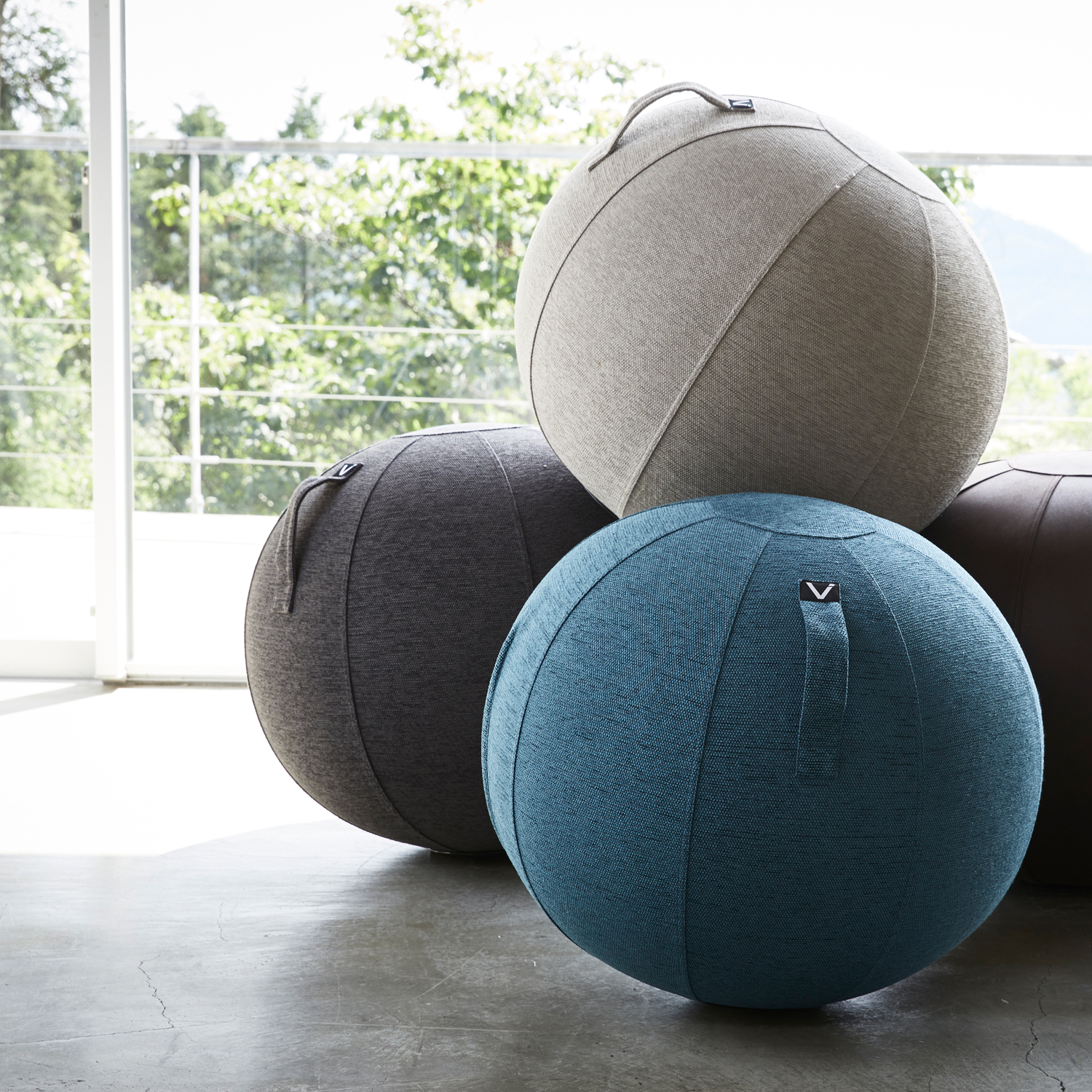 Vivora/シーティングボール シェニール -お手軽エクササイズ！傍に置い