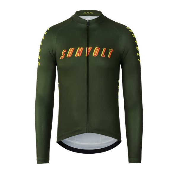 STANDARD 長袖ジャージ ラグラン袖 ▻ オリジナルサイクルウェアの