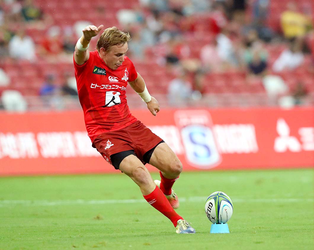 ヘイデン・パーカーのPG HITO-Communications SUNWOLVES 10-45 SHARKS