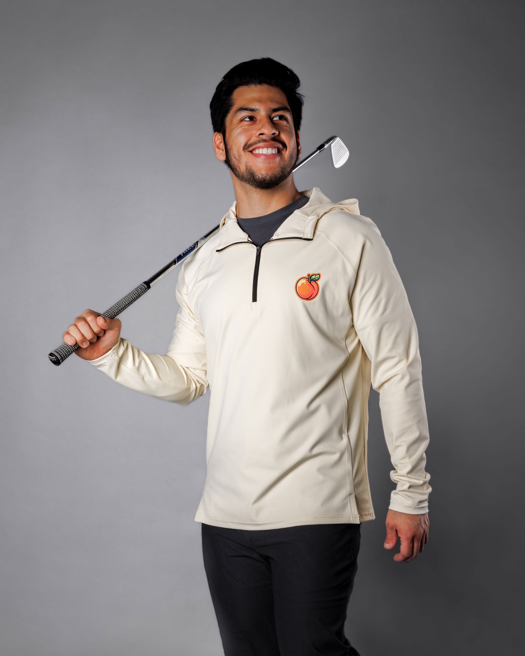 Peachy Golf Performance Quarter-Zip | Sunday Swagger