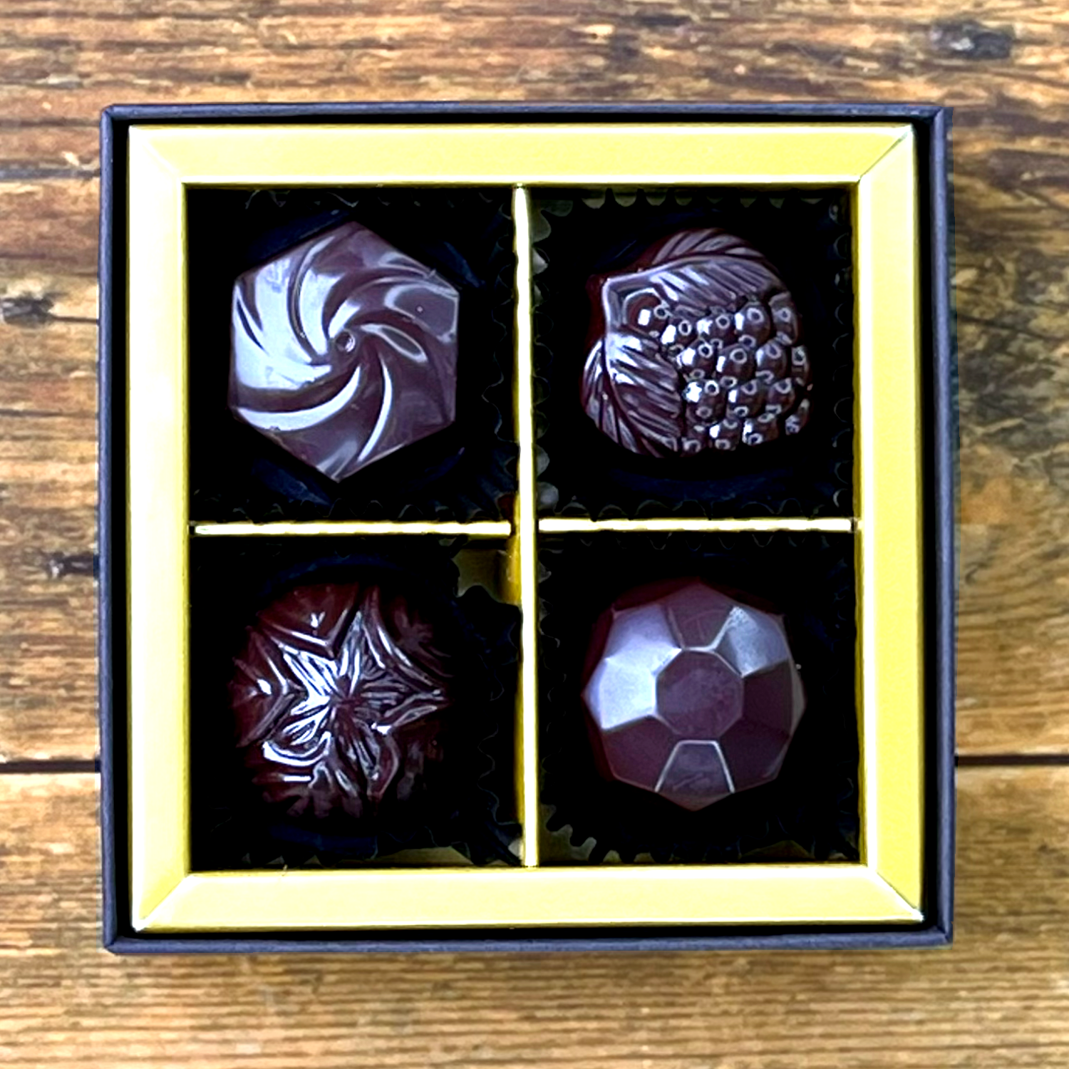 Cacao Zoku / ボンボンショコラ【4個】 | ショコラナビ