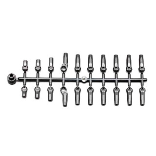 リヤアッパーアームマウント(アルミ製/ワイド仕様)(YZ2 DTM3/CAL3用