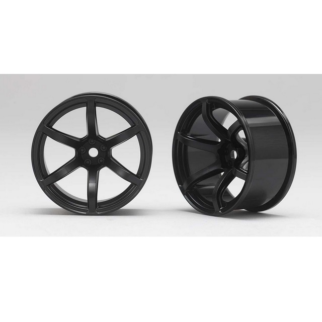 RP ドリフトホイール 6本スポーク 02 オフセット8mm(黒) [RP-6213B8A