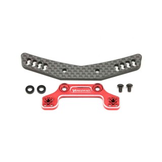 アルミ製リヤショックタワー(レッド) [Y2-018AR2RA] - スーパーラジコン