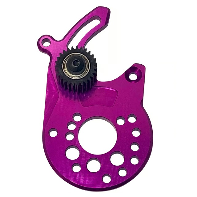 反トルクモータープレートセット パープル(ベルトコンバ用スペアパーツ