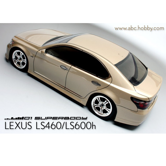 1/10電動用ボディ トヨタ レクサス LS [ABC-67099] - スーパーラジコン