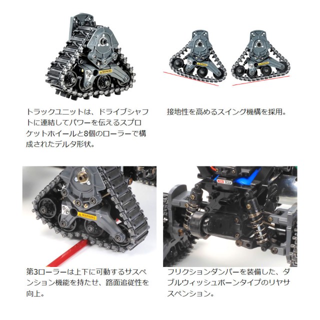 1/12RC トヨタ ランドクルーザー 40 ピックアップ クワッドトラック(GF