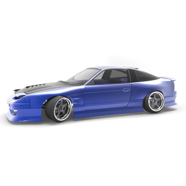 NISSAN 180SX D-MAX ボディ [AD-HB12] - スーパーラジコン