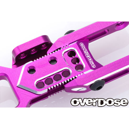 アジャスタブルアルミリヤサスアーム Type-3(For OD / パープル