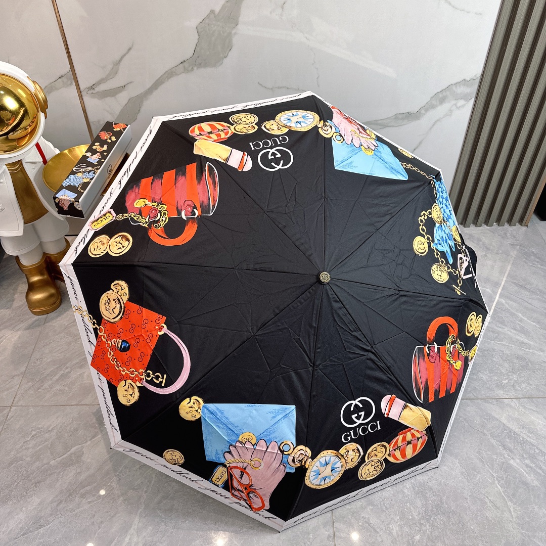 GUCCI umbrella グッチ 傘 かさ ユニセックス グッチ GUCCI オールド